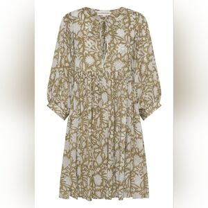 Daughters of India Kyra Mini Dress ~ Olive